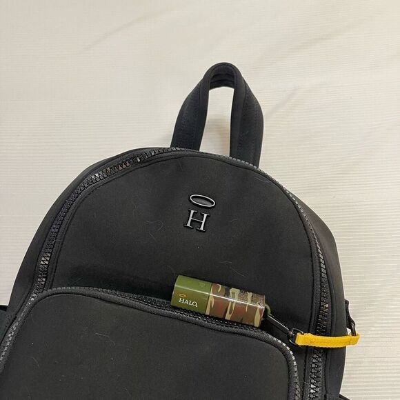 HALO RFID Backpack with Two Phone Chargers and Flashlight Gray Dethatched Detail main image 11
